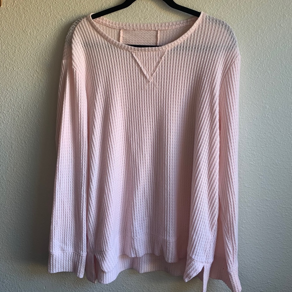 Lightly worn SOFT waffle knit sweater